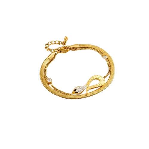 Pulseira Snack Dourada (Banhando a Ouro 18K)