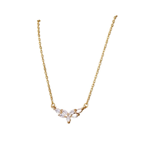 Colar Gota Dourada Vine (Banhado a Ouro 18K)