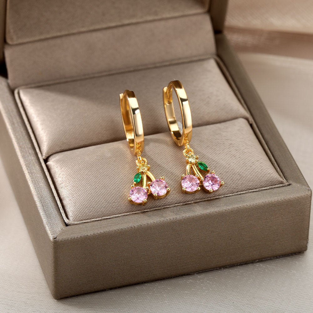 Brinco Coração Dourado (Banhado a Ouro 18K)