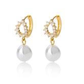 Brincos Pearl (Banhado a Ouro 18K)