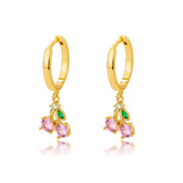 Brinco Coração Dourado (Banhado a Ouro 18K)