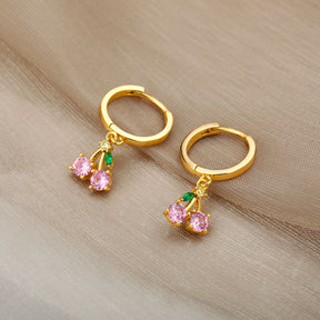 Brinco Coração Dourado (Banhado a Ouro 18K)