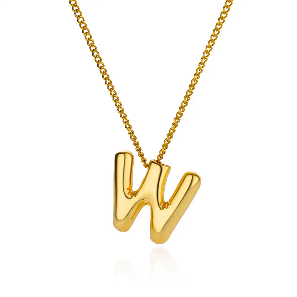 Colar Letra Inicial (Banhado a Ouro 18K)