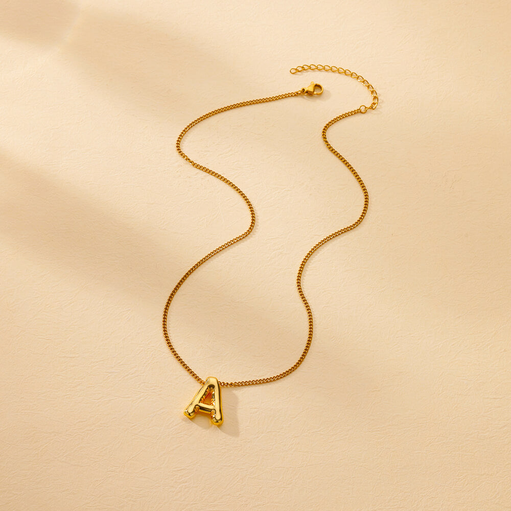 Colar Letra Inicial (Banhado a Ouro 18K)