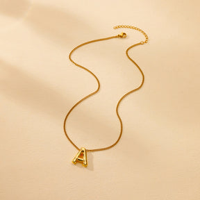 Colar Letra Inicial (Banhado a Ouro 18K)