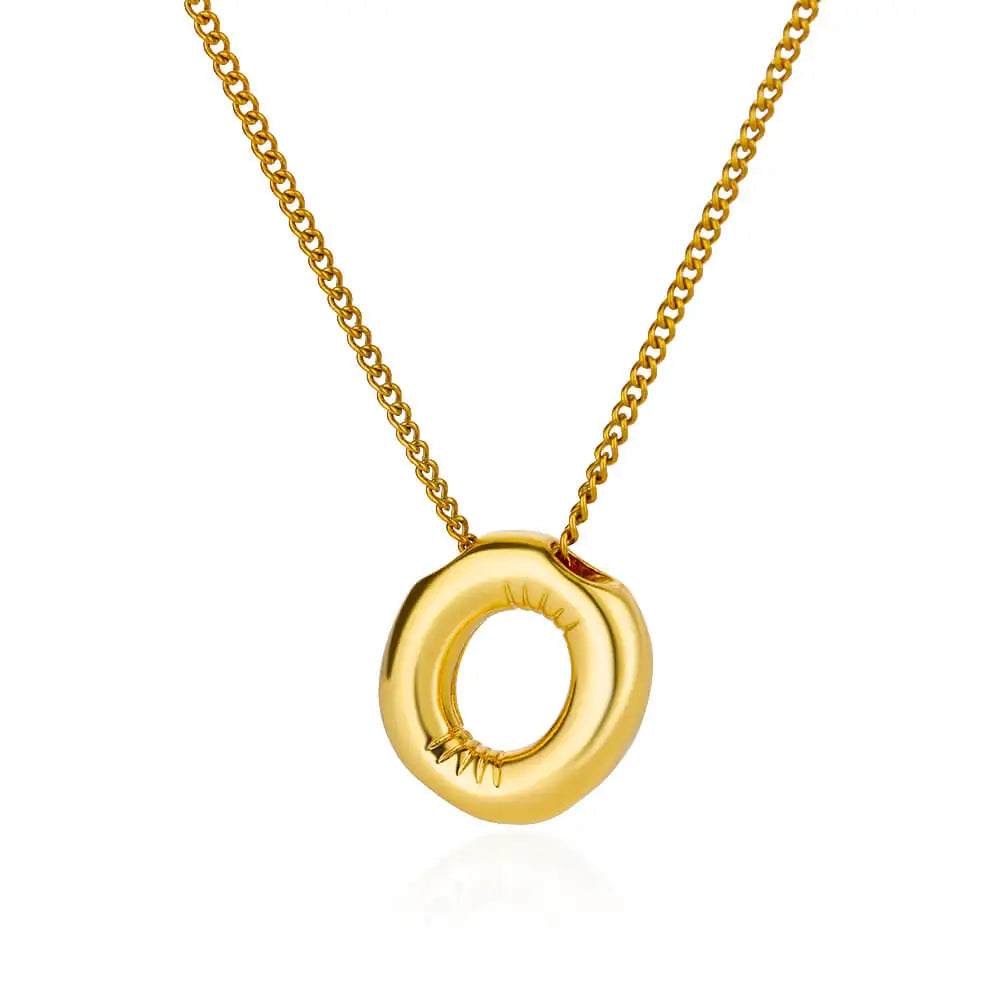 Colar Letra Inicial (Banhado a Ouro 18K)