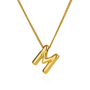 Colar Letra Inicial (Banhado a Ouro 18K)