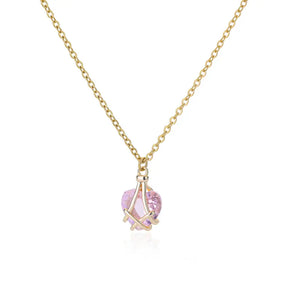 Colar Coração de Zircônia (Banhado a Ouro 18K)