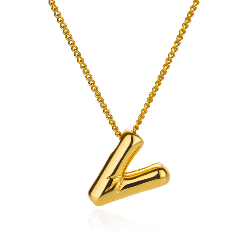 Colar Letra Inicial (Banhado a Ouro 18K)