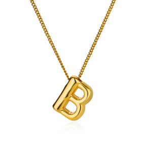 Colar Letra Inicial (Banhado a Ouro 18K)