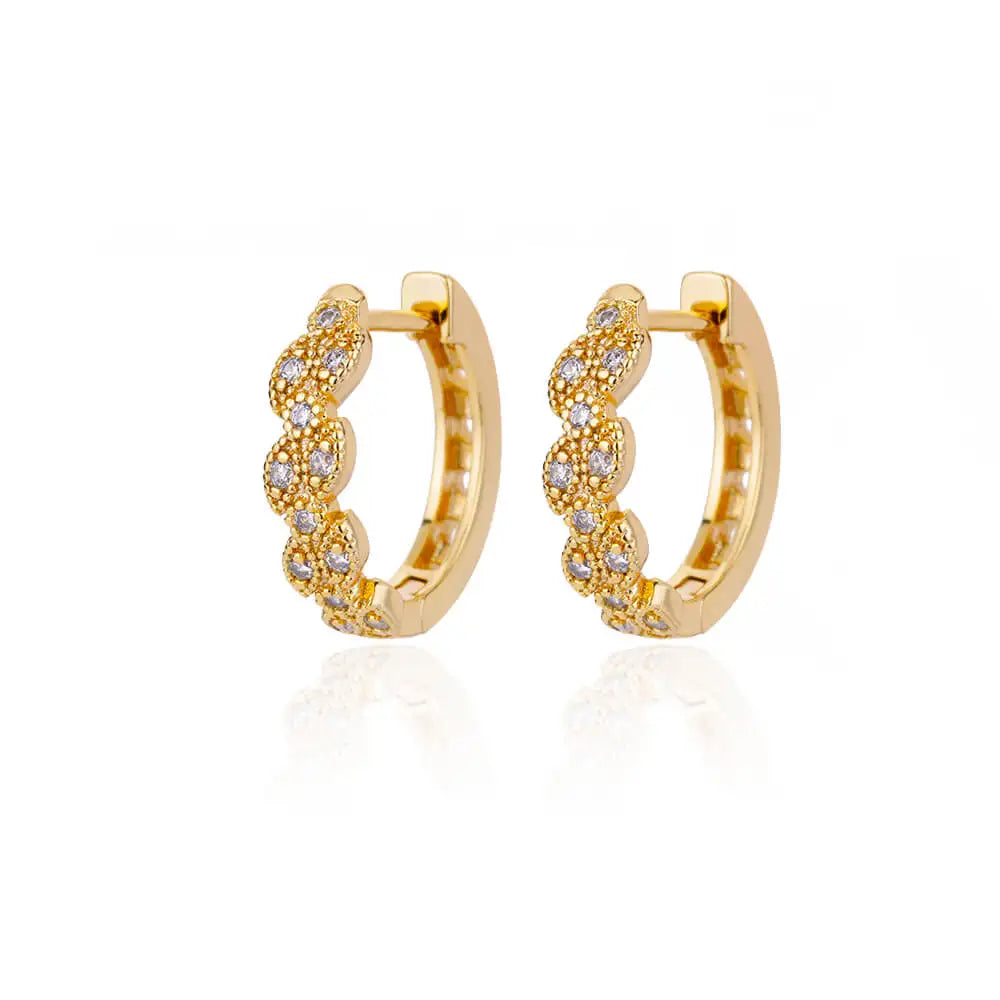 Brincos Gotas  (Banhado a Ouro 18K)