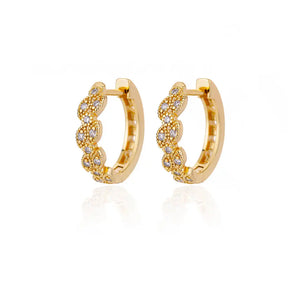 Brincos Gotas  (Banhado a Ouro 18K)