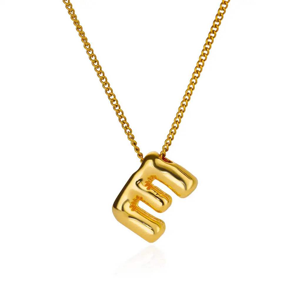 Colar Letra Inicial (Banhado a Ouro 18K)