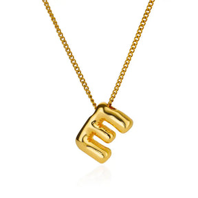 Colar Letra Inicial (Banhado a Ouro 18K)