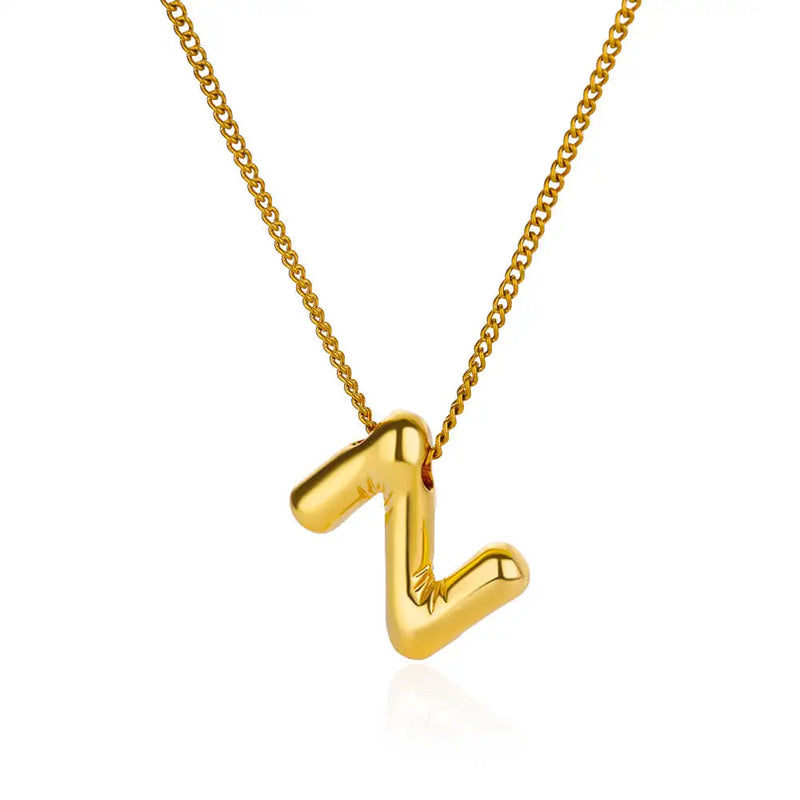 Colar Letra Inicial (Banhado a Ouro 18K)