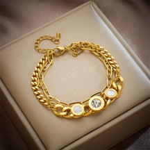 Pulseira Mood Dourada (Banhado a Ouro 18K)