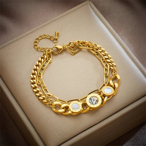 Pulseira Mood Dourada (Banhado a Ouro 18K)