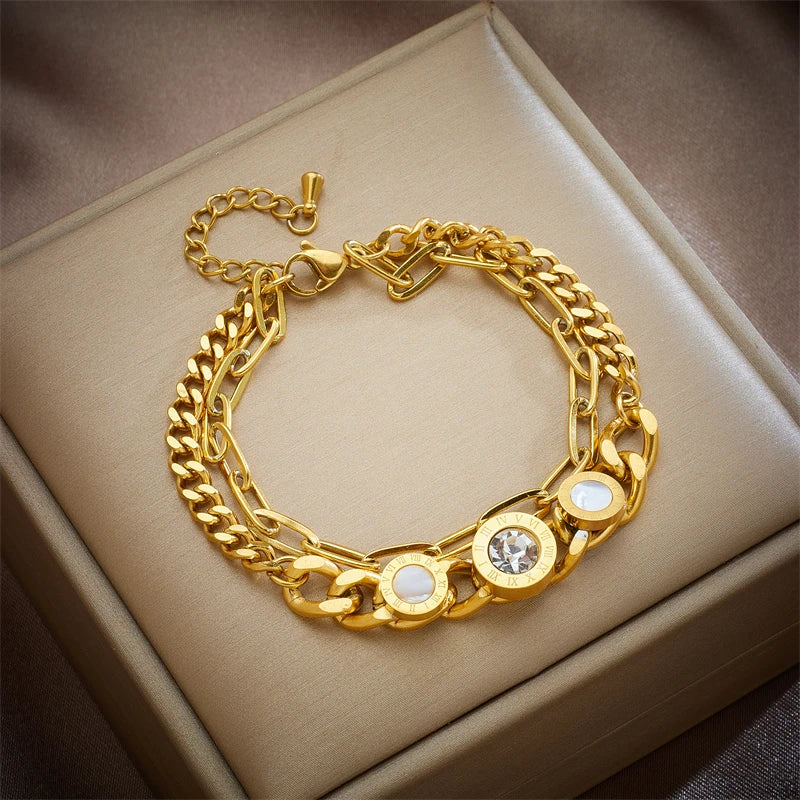 Pulseira Mood Dourada (Banhado a Ouro 18K)