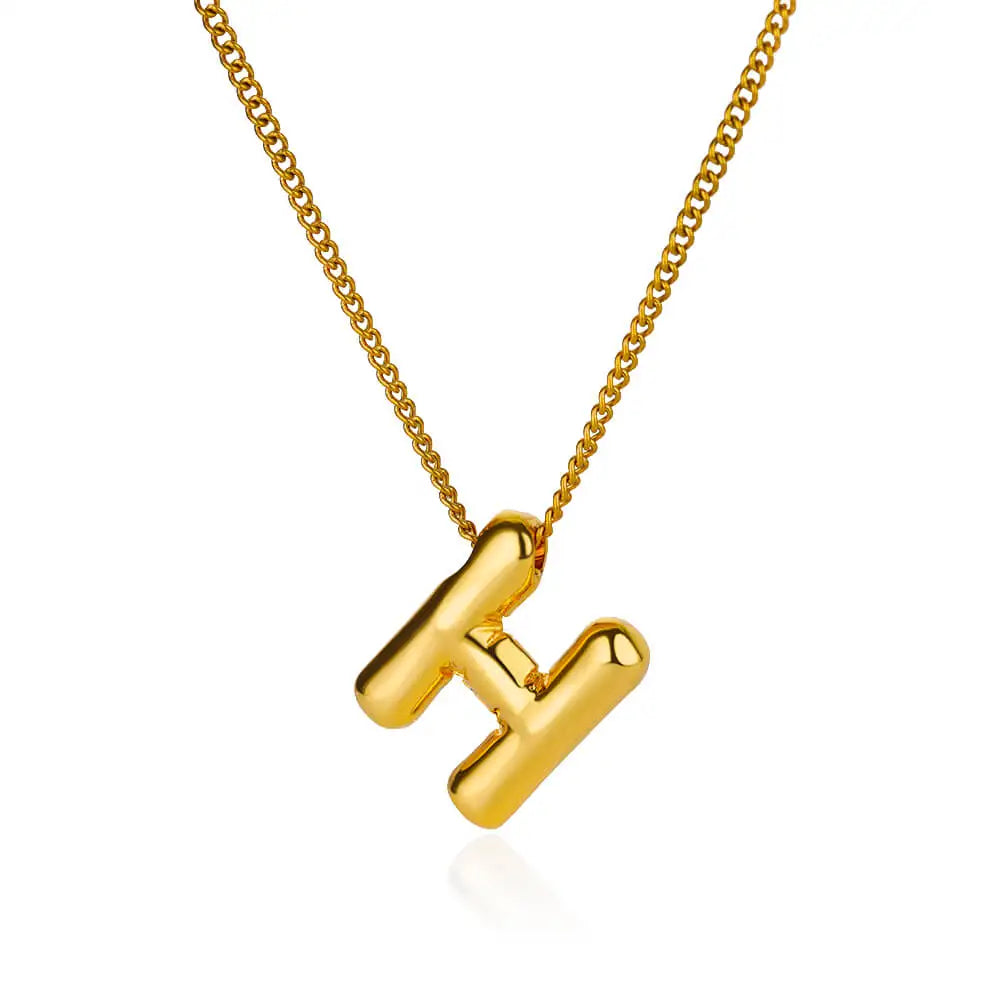 Colar Letra Inicial (Banhado a Ouro 18K)