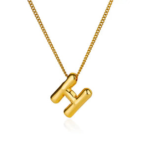Colar Letra Inicial (Banhado a Ouro 18K)