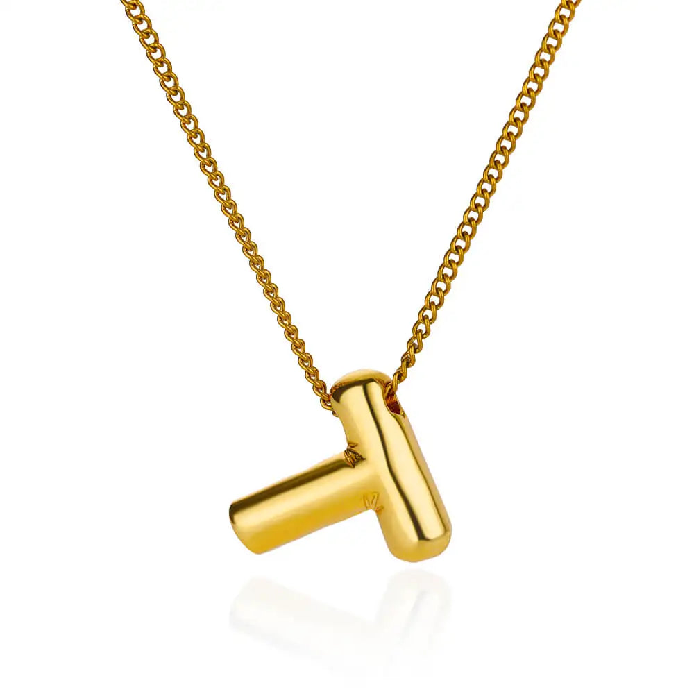 Colar Letra Inicial (Banhado a Ouro 18K)