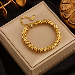 Pulseira Elos Dourado (Banhado a Ouro 18K)