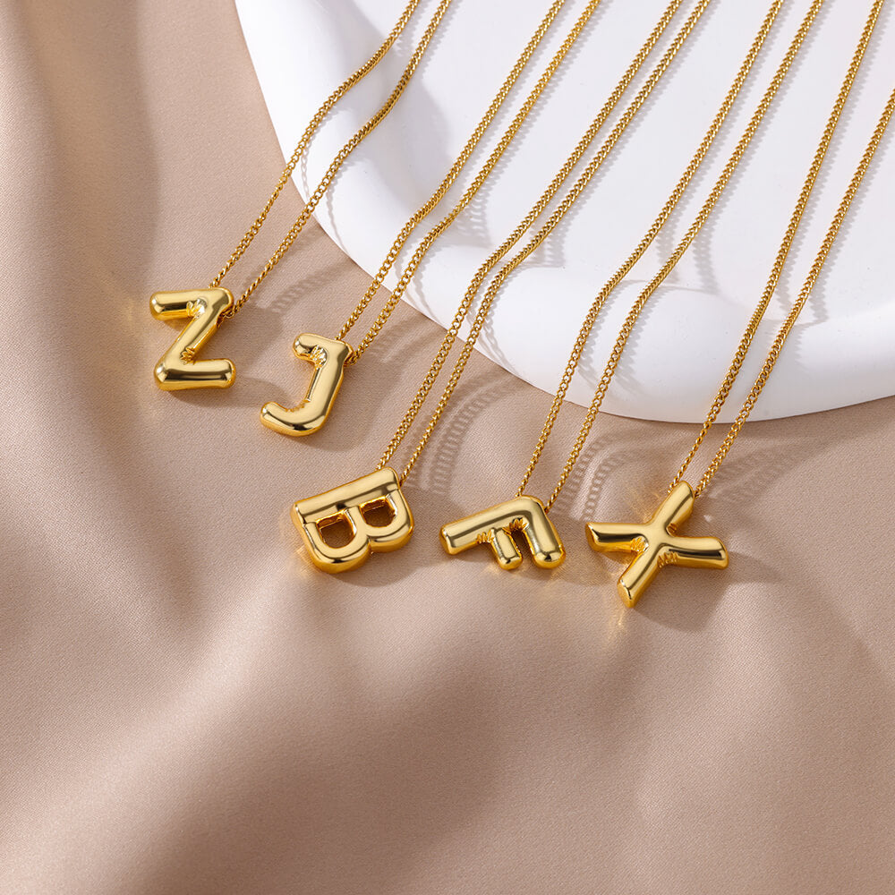 Colar Letra Inicial (Banhado a Ouro 18K)