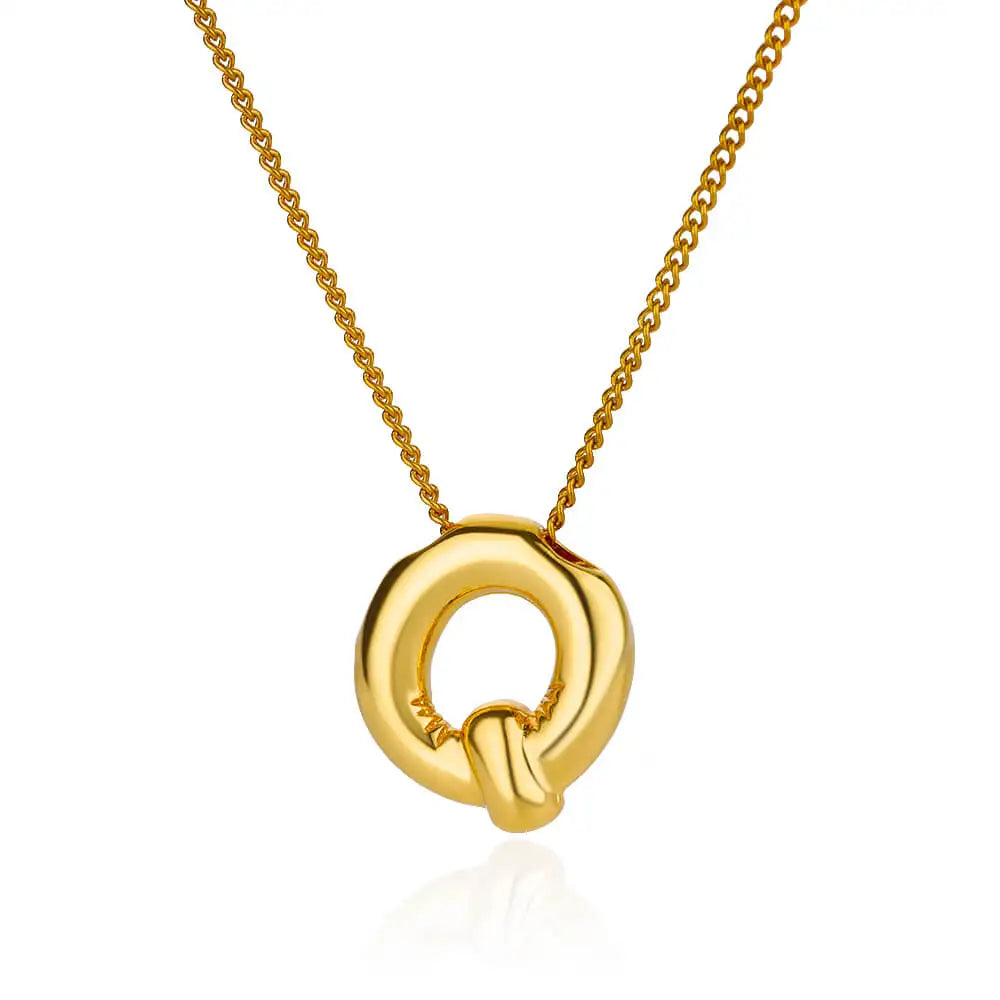 Colar Letra Inicial (Banhado a Ouro 18K)