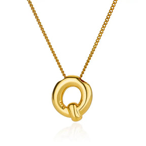 Colar Letra Inicial (Banhado a Ouro 18K)