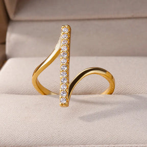 Anel Esplendor (Banhado a Ouro 18K)