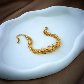 Pulseira Mood Dourada (Banhado a Ouro 18K)