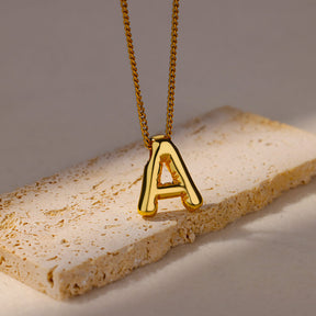 Colar Letra Inicial (Banhado a Ouro 18K)