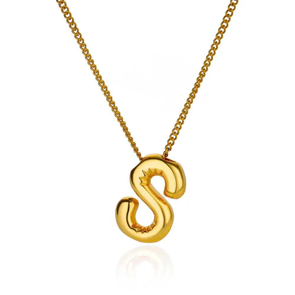 Colar Letra Inicial (Banhado a Ouro 18K)