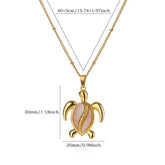 Colar Tartaruga do Mar (Banhado a Ouro 18K)