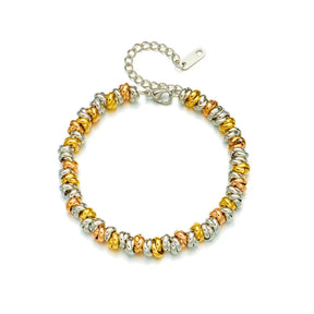 Pulseira Elos Dourado (Banhado a Ouro 18K)