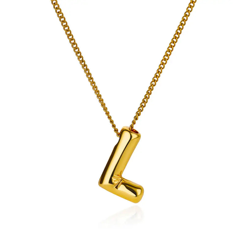 Colar Letra Inicial (Banhado a Ouro 18K)