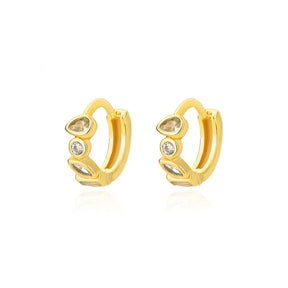 Brincos Gotas  (Banhado a Ouro 18K)