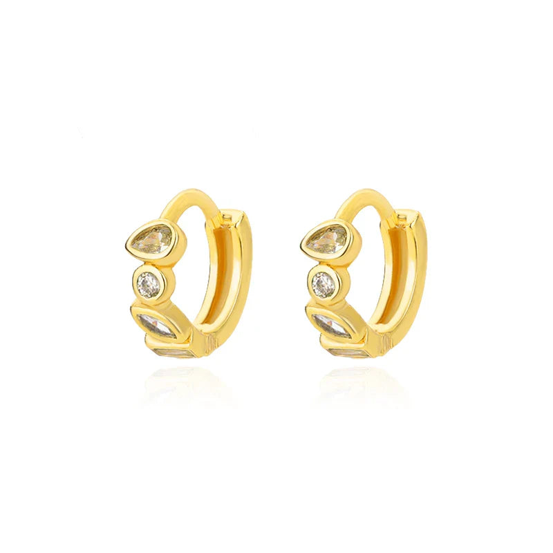 Brincos Gotas  (Banhado a Ouro 18K)