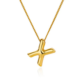 Colar Letra Inicial (Banhado a Ouro 18K)