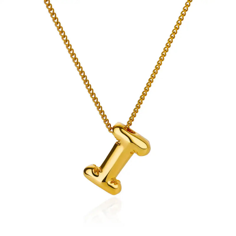 Colar Letra Inicial (Banhado a Ouro 18K)