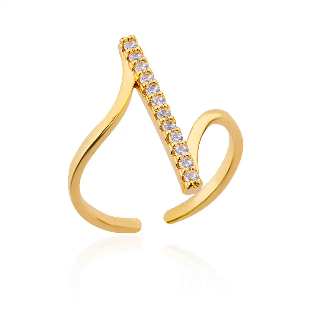 Anel Esplendor (Banhado a Ouro 18K)